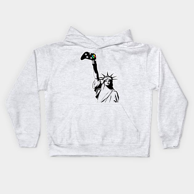 Controller Freedom Kids Hoodie by Gamers Gear